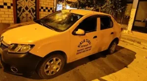 Düzce’de park halindeki ticari taksiye zarar veren 2 şüpheli gözaltına alındı